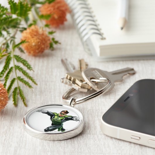 Groene Lantaarn - volledig gerestaureerd, vooruitk Sleutelhanger (Zijkant)