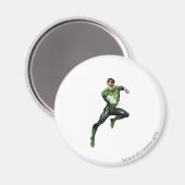 Groene lantaarn - volledig gesmolten, gepompt magneet (Voorkant / Achterkant)