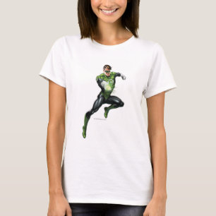 Groene lantaarn - volledig gesmolten, gepompt t-shirt
