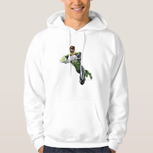 Groene Lantaarn - volledig vernieuwd, beide armen  Hoodie (Voorkant)