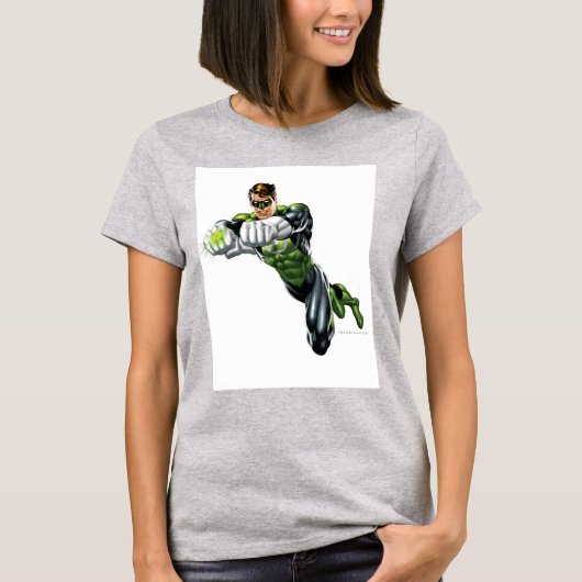 Groene Lantaarn - volledig vernieuwd, beide armen  T-shirt (Voorkant)