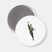 Groene lantaarn - volledig vernieuwd, omhoog vlieg magneet (Voorkant / Achterkant)