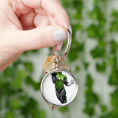 Groene lantaarn - volledig vernieuwd, omhoog vlieg sleutelhanger (Hand)