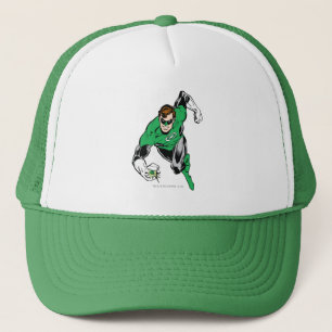 Groene lantaarn vooruit trucker pet