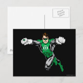 Groene Lantaarn - Vooruitblikkend Briefkaart (Voorkant / Achterkant)