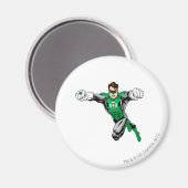 Groene Lantaarn - Vooruitblikkend Magneet (Voorkant / Achterkant)