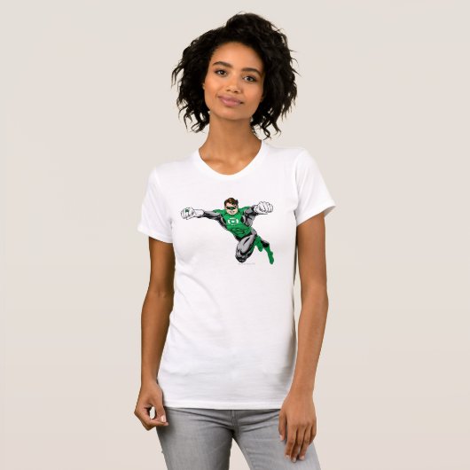Groene Lantaarn - Vooruitblikkend T-shirt (Voorkant volledig)