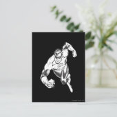 Groene Lantaarn Voorwaarts Briefkaart (Staand voorkant)