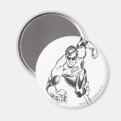 Groene Lantaarn Voorwaarts Magneet (Voorkant / Achterkant)