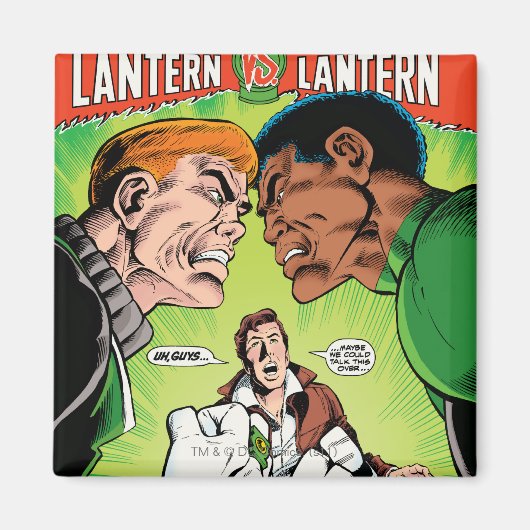 Groene Lantaarn vs Groene Lantaarn Magneet (Voorkant)