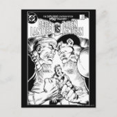 Groene Lantaarn vs Groene Lantaarn, Zwart en Wit Briefkaart (Voorkant)