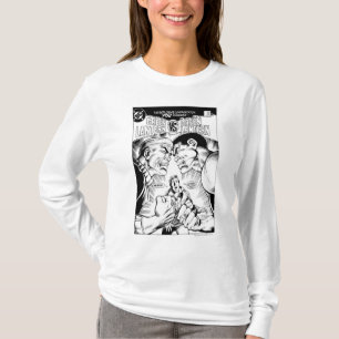 Groene Lantaarn vs Groene Lantaarn, Zwart en Wit T-shirt