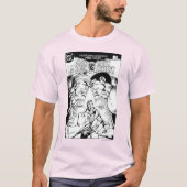 Groene Lantaarn vs Groene Lantaarn, Zwart en Wit T-shirt (Voorkant)