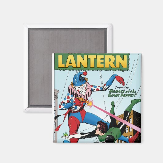 Groene Lantaarn vs. Kast Magneet (Voorkant / Achterkant)