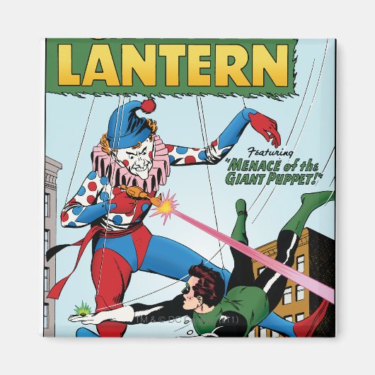 Groene Lantaarn vs. Kast Magneet (Voorkant)