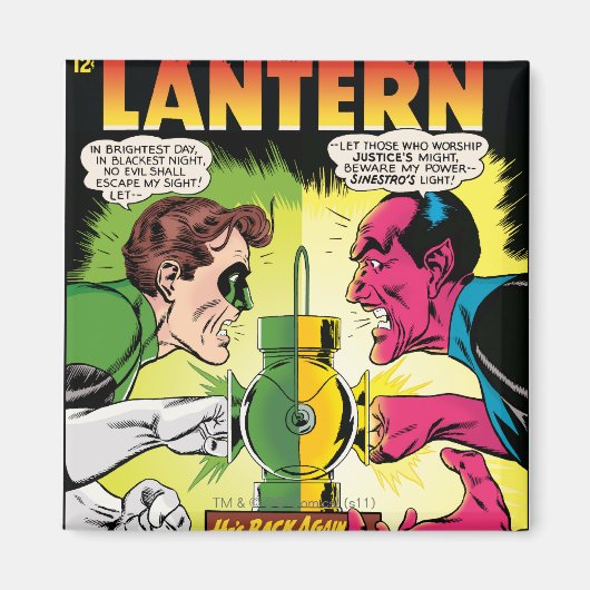 Groene Lantaarn vs. Sinestro Magneet (Voorkant)