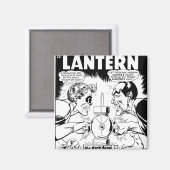 Groene Lantaarn vs. Sinestro, Zwart en Wit Magneet (Voorkant / Achterkant)