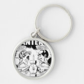 Groene Lantaarn vs. Sinestro, Zwart en Wit Sleutelhanger (Voorkant)