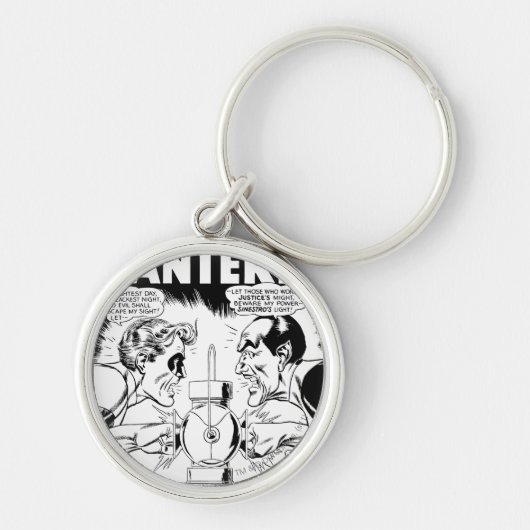 Groene Lantaarn vs. Sinestro, Zwart en Wit Sleutelhanger (Voorkant)
