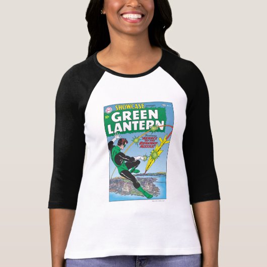 Groene lantaarn - wegwerpraketten t-shirt (Voorkant)