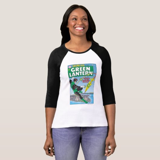 Groene lantaarn - wegwerpraketten t-shirt (Voorkant volledig)