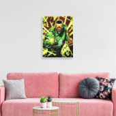 Groene Lantaarnkorps #61 Comic Hoesje War of GL Canvas Afdruk (Insitu (Woonkamer))