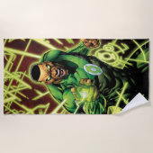 Groene Lantaarnkorps #61 Comic Hoesje War of GL Strandlaken (Voorkant)