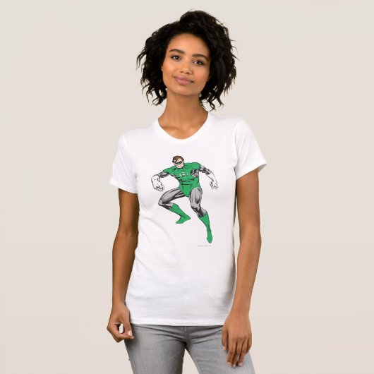 Groene Lantaarnplein T-shirt (Voorkant volledig)