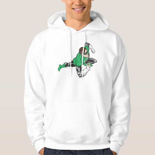 Groene lantaarns hoodie (Voorkant)