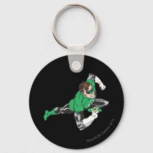 Groene lantaarns sleutelhanger