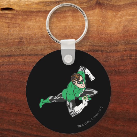 Groene lantaarns sleutelhanger (Voorkant)