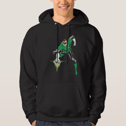 Groene lantaarnvlucht hoodie (Voorkant)