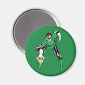 Groene lantaarnvlucht magneet (Voorkant / Achterkant)