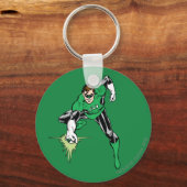 Groene lantaarnvlucht sleutelhanger (Voorkant)