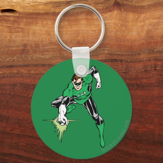 Groene lantaarnvlucht sleutelhanger (Voorkant)