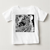 Groene Lantern en de maan - Zwart-wit (Voorkant)