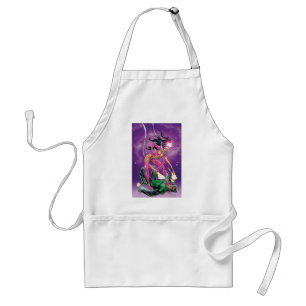 Groene Lantern en Star Sapphire - Color Standaard Schort