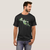 Groene lantern Graffiti Character T-shirt (Voorkant volledig)