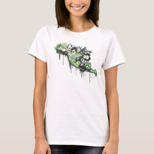 Groene lantern Graffiti Character T-shirt