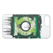 Groene Lantern Graffiti-symbool Case-Mate iPhone Case (Achterkant (Horizontaal))