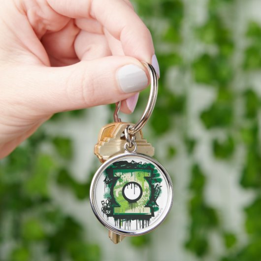 Groene Lantern Graffiti-symbool Sleutelhanger (Hand)