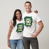 Groene Lantern Graffiti-symbool T-shirt (Unisex)