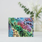 Groene Lantern-groep - Kleur Briefkaart (Staand voorkant)