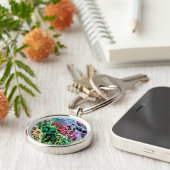 Groene Lantern-groep - Kleur Sleutelhanger (Zijkant)