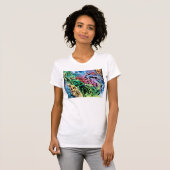 Groene Lantern-groep - Kleur T-shirt (Voorkant volledig)