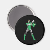 Groene Lantern met Lantern Magneet (Voorkant / Achterkant)