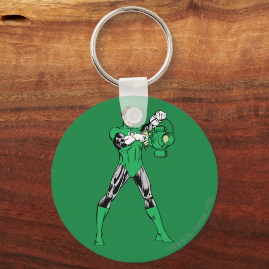 Groene Lantern met Lantern Sleutelhanger (Voorkant)