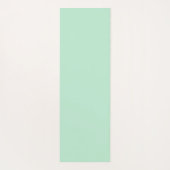 Groene lavendel beige geometrische patroonnaam yogamat (Achterkant)