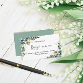 Groene lavendelrecept Bruidsmeisjesfeest Informatiekaartje