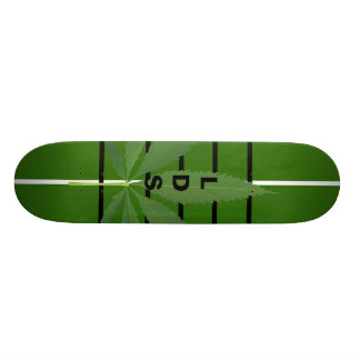 Groene LDS-spread Persoonlijk Skateboard
